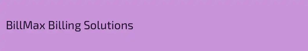 BillMax Billing Solutions